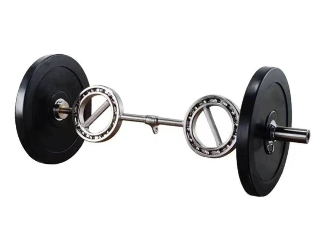 Rotating Olympic Curl Bar