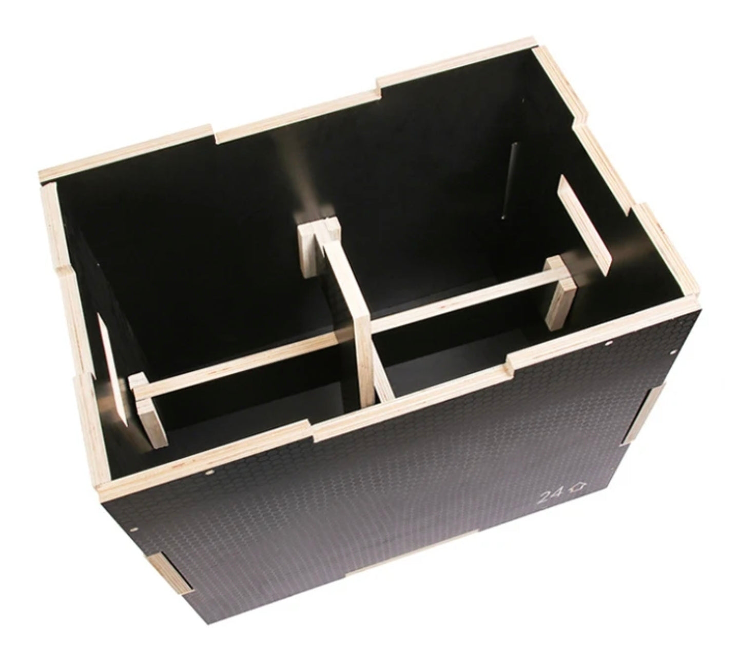 Wooden Plyo Box Black