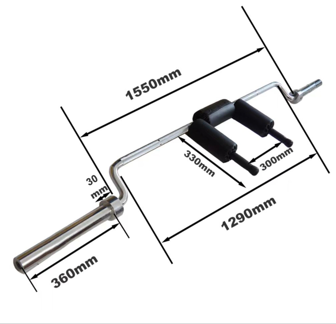 Olympic Safety Squat Bar (SSB)