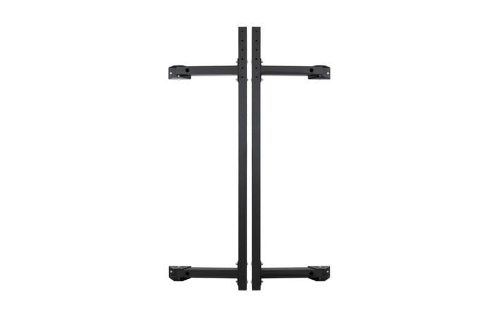 Pivot Fitness XR6226 Commercial Heavy Duty Foldable Wall Rack Accessories